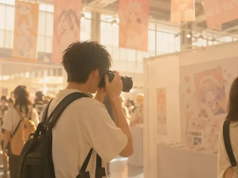 漫展前线报道服务示意
