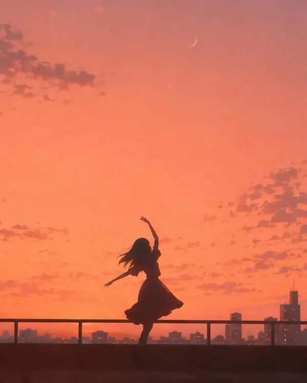 花魁榜第 1 名 AMV「晚光」：用四分钟剪出一次完整的呼吸封面
