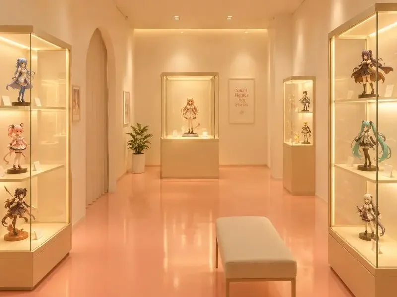 广州镂空花边 · 手办陈列馆探店实景