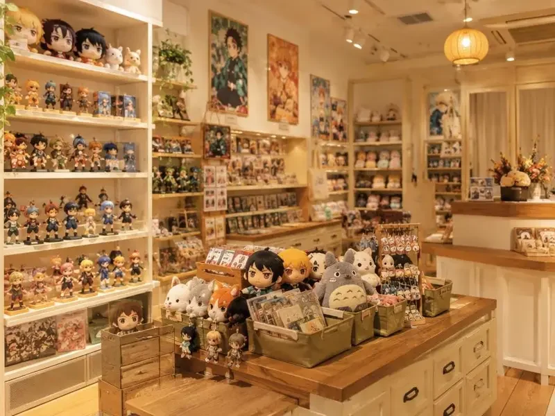 杭州蜜桃抽屉 · 动漫杂货铺探店实景